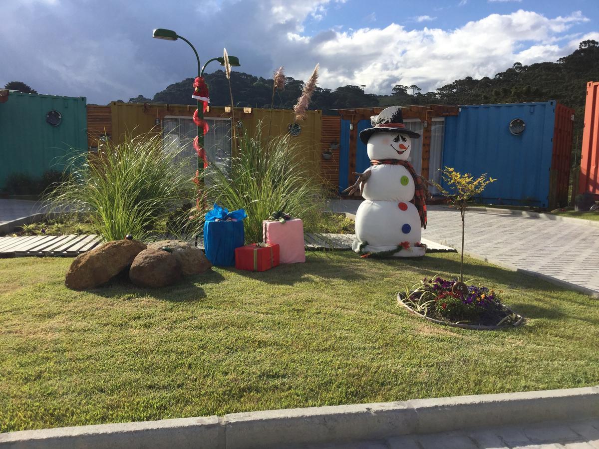 Villa Dos Ventos Hospedagem Container Bom Jardim da Serra Eksteriør billede
