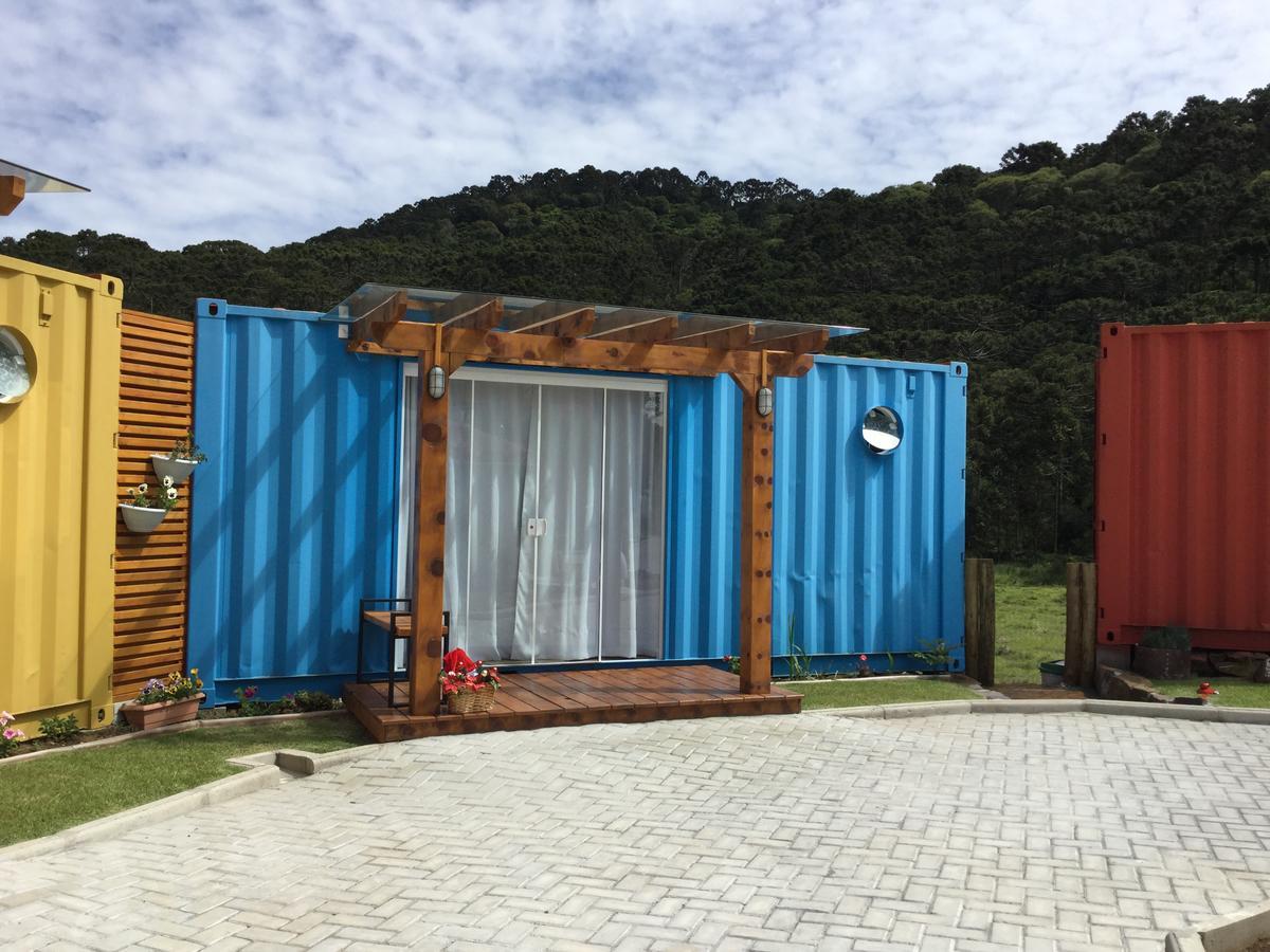 Villa Dos Ventos Hospedagem Container Bom Jardim da Serra Eksteriør billede