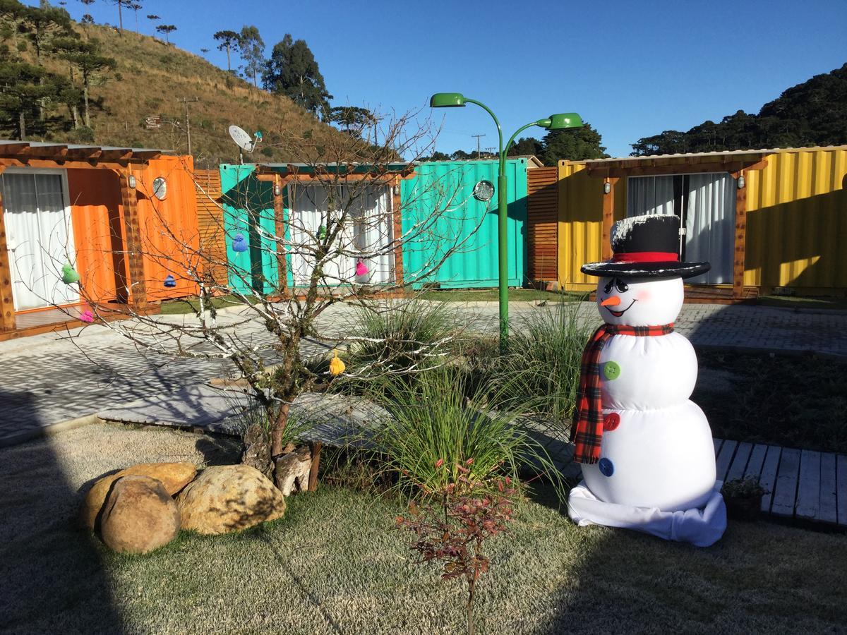 Villa Dos Ventos Hospedagem Container Bom Jardim da Serra Eksteriør billede