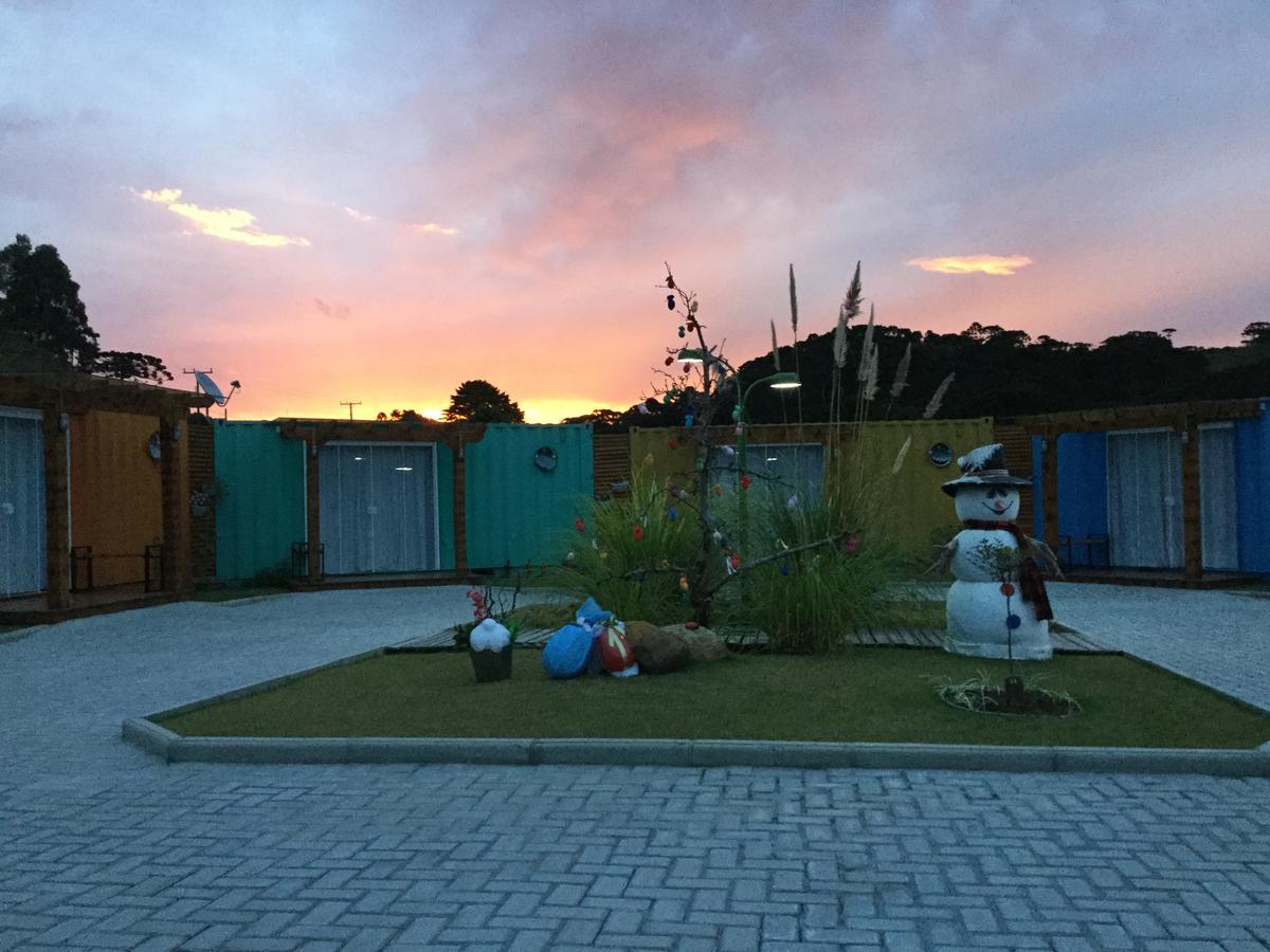 Villa Dos Ventos Hospedagem Container Bom Jardim da Serra Eksteriør billede
