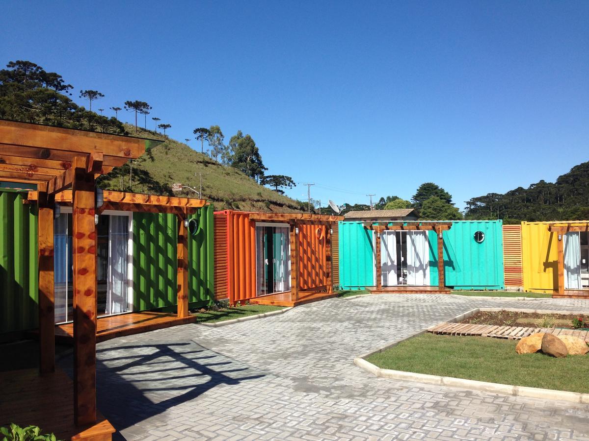 Villa Dos Ventos Hospedagem Container Bom Jardim da Serra Eksteriør billede