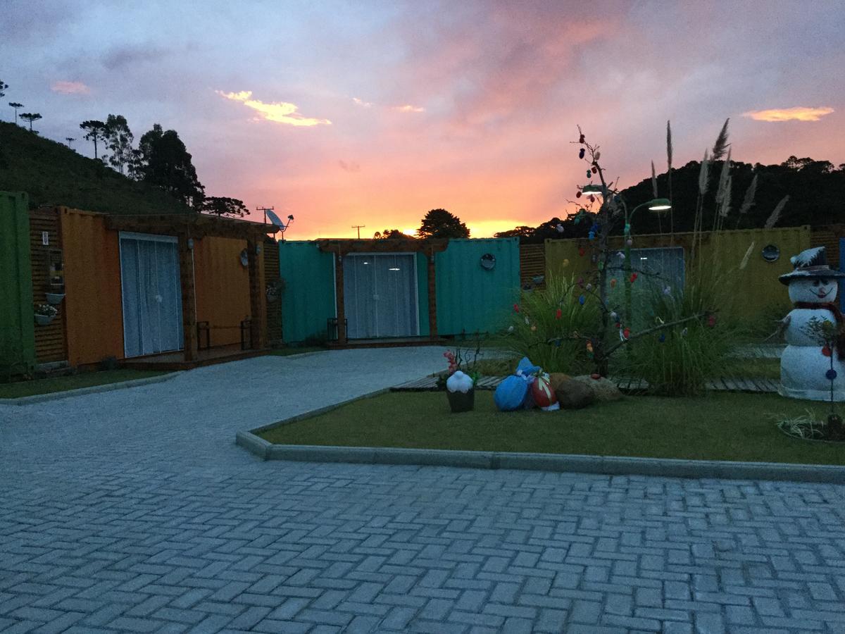 Villa Dos Ventos Hospedagem Container Bom Jardim da Serra Eksteriør billede