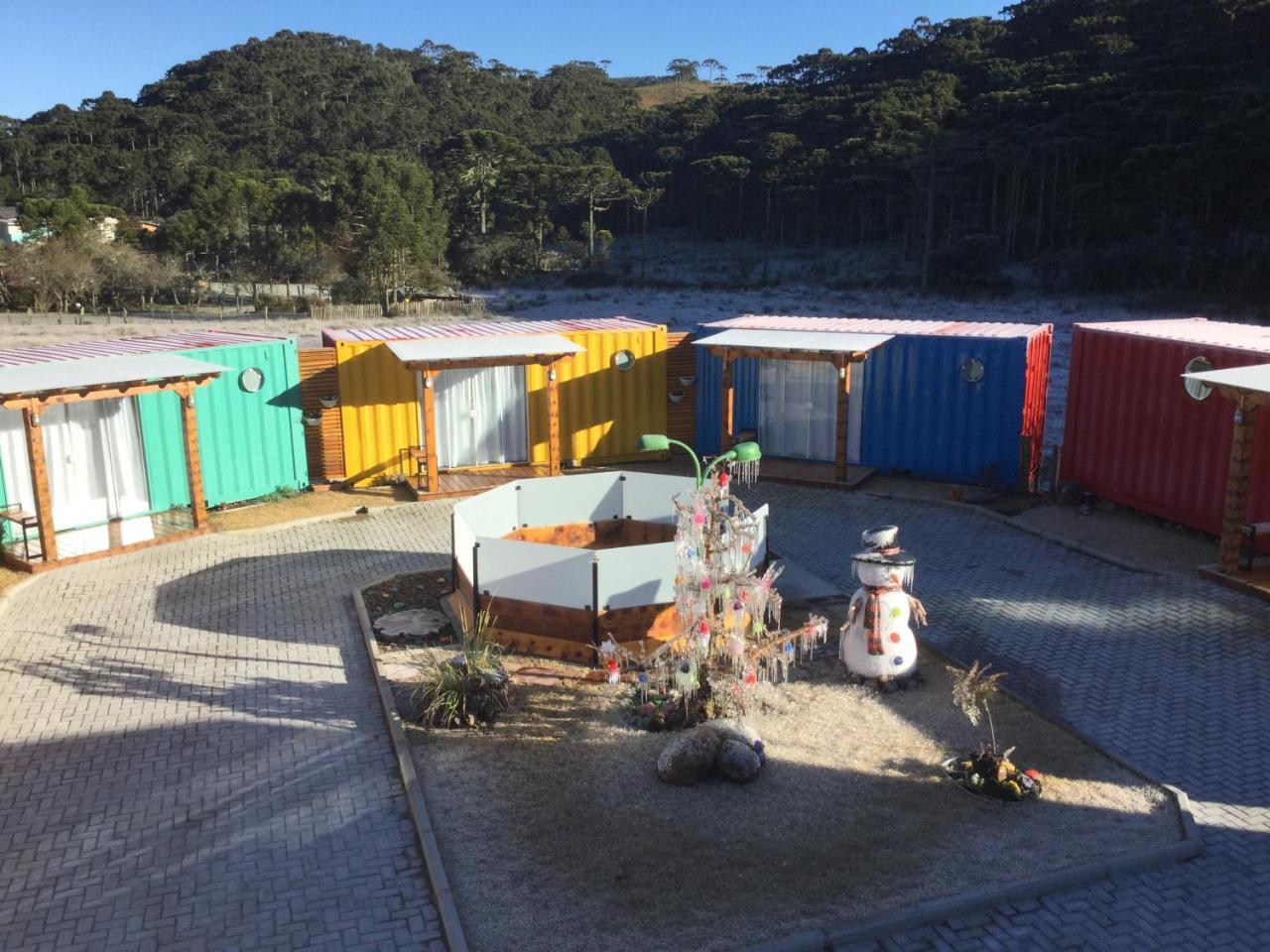 Villa Dos Ventos Hospedagem Container Bom Jardim da Serra Eksteriør billede