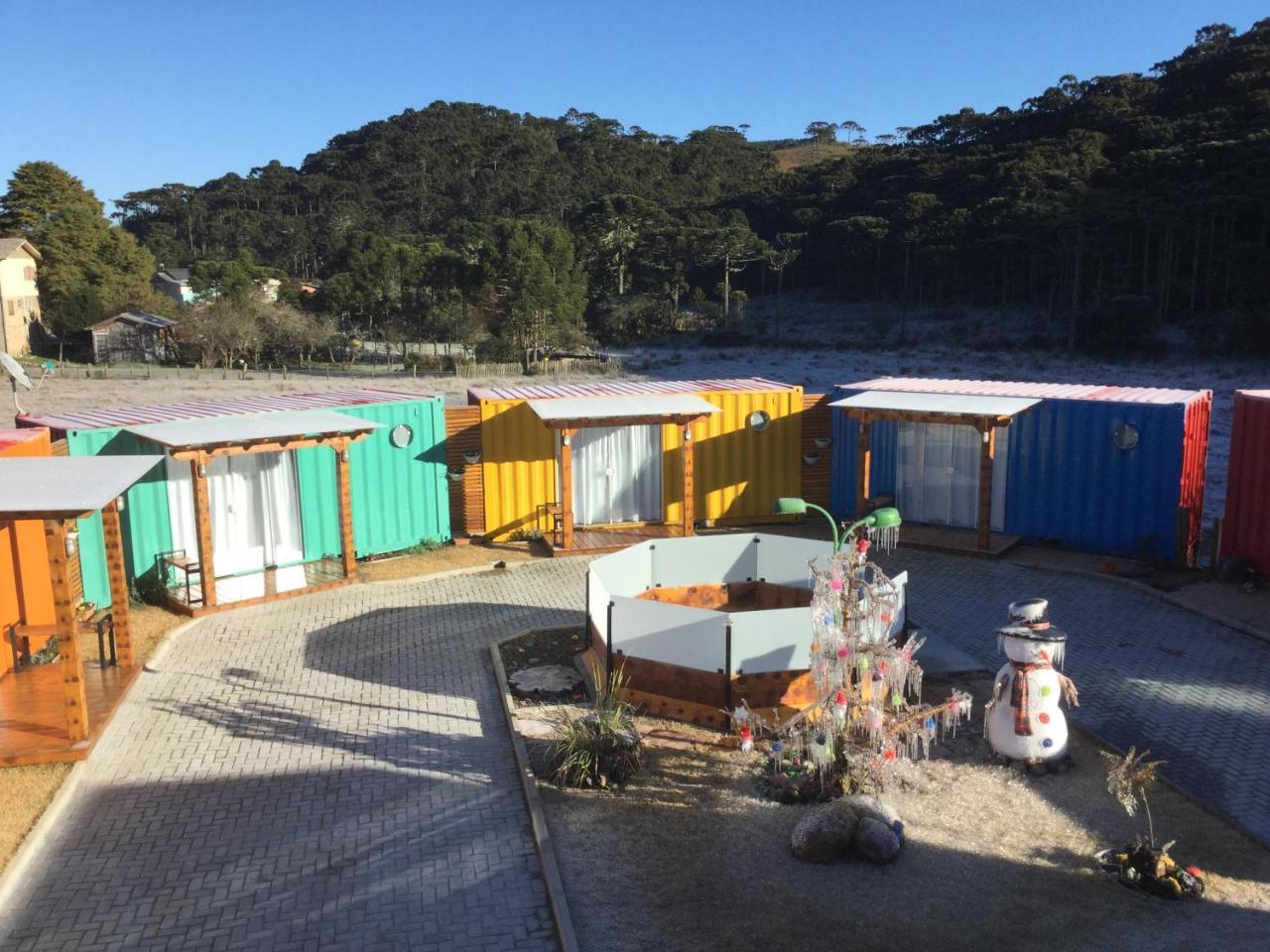 Villa Dos Ventos Hospedagem Container Bom Jardim da Serra Eksteriør billede