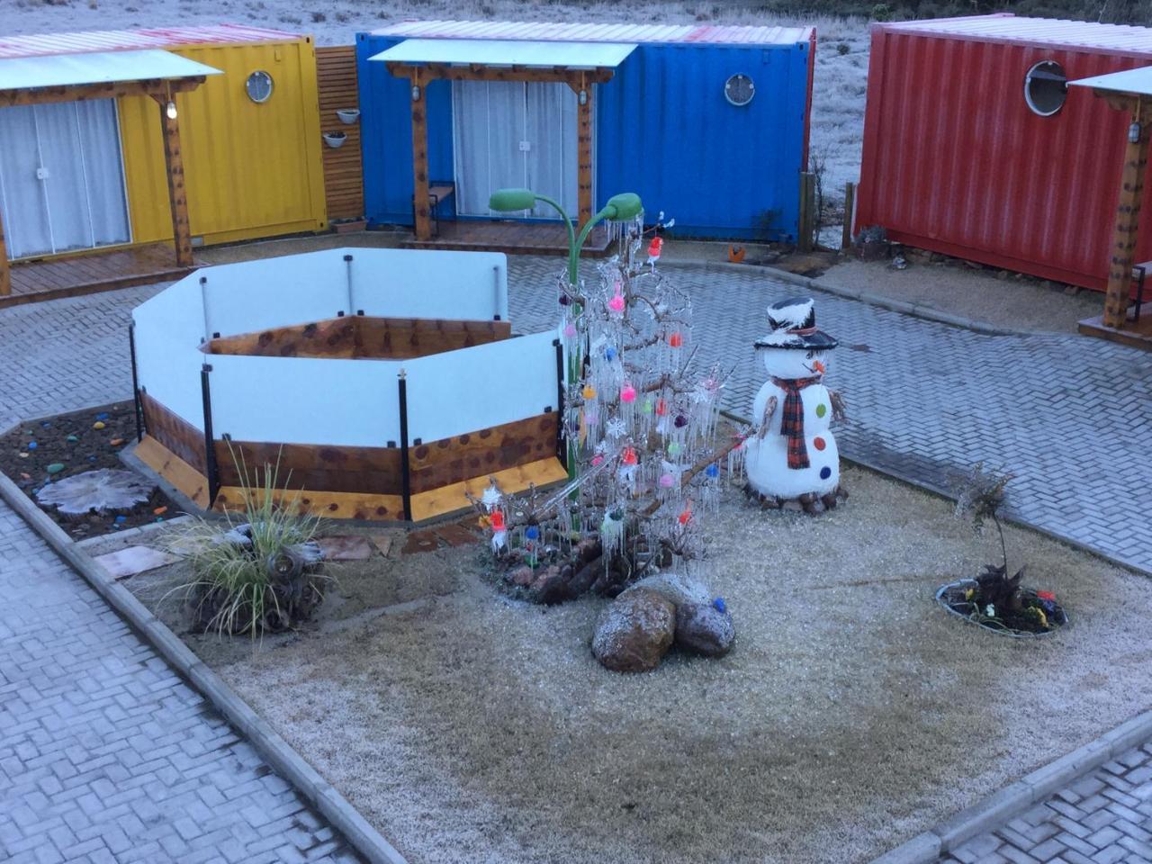 Villa Dos Ventos Hospedagem Container Bom Jardim da Serra Eksteriør billede