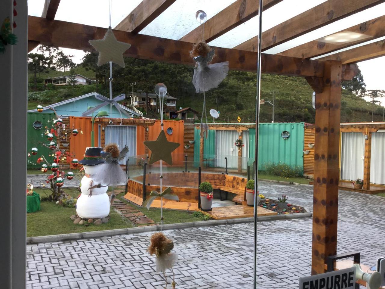 Villa Dos Ventos Hospedagem Container Bom Jardim da Serra Eksteriør billede